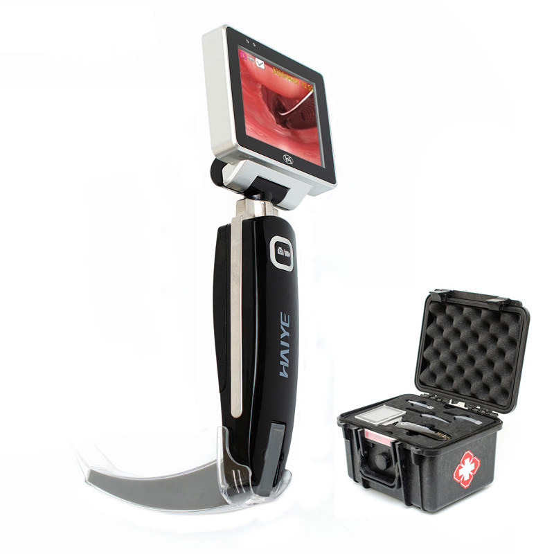 Anesthesia Surgical Video Assisted Laryngoscope With 3 Disposable Blades