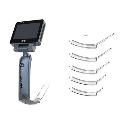 3.0 Inch Medical Video Laryngoscope Anti Fog Coating With 5 Disposable Blades