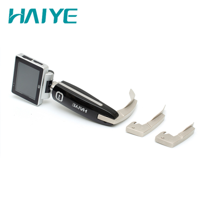 CE Certificated 3 Inch Display Anesthesia Video Laryngoscope With 3 Disposable Blades