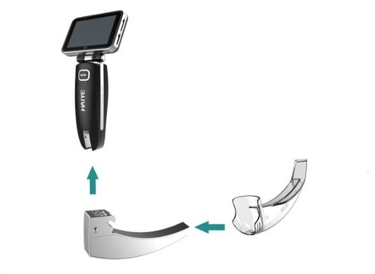 ICU EMS Single Use Intubation Video Laryngoscope With 1280 X 720 Camera Resolution