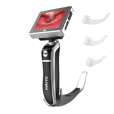 Medical PC Disposable Blades Anesthesia Video Laryngoscope With 3 Inch Screen