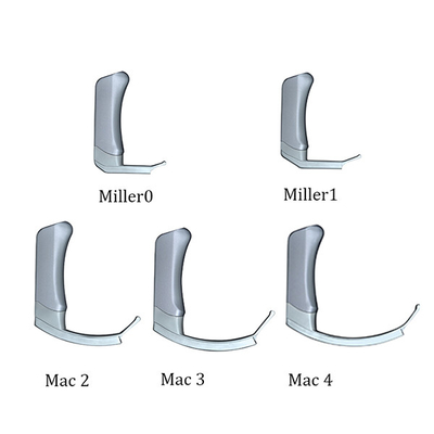 2 Million Pixel Rigid Video Laryngoscope With 5 Sizes Mac Miller Blades