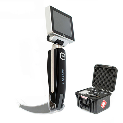 anesthsia stainless steel tracheal laryngeal video laryngoscope for difficult airway intubation use
