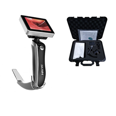 1280 x 720 Carema Resolution Waterproof LED Light Source Disposable Video Laryngoscope