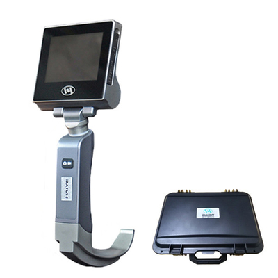 CE Certificated 3.0'' Display LED Reusable Video Laryngoscope for difficult Airway