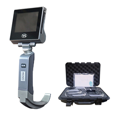 CE Certificated 3.0'' Display LED Reusable Video Laryngoscope for difficult Airway