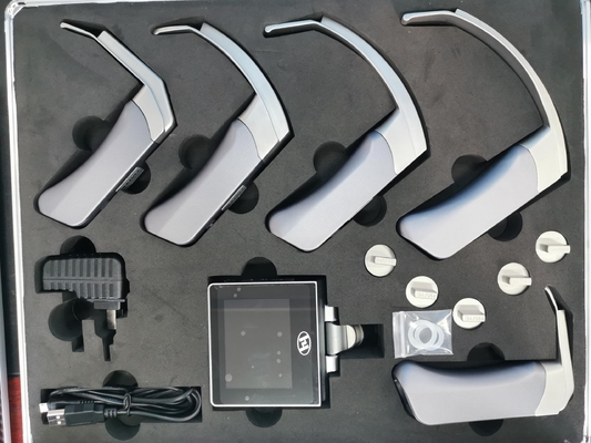 Medical Anesthesia Handheld Visual Video Laryngoscope With 5 Reusable Blades