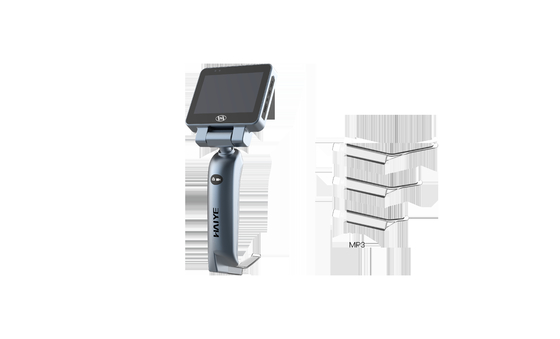 3.5 Inch Battery Anesthesia Video Laryngoscope With 3 Size Pediatric Disposable Blades