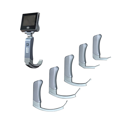 High Definition Screen Stainless Steel Video Laryngoscope 3 Inch 2 Megapixel