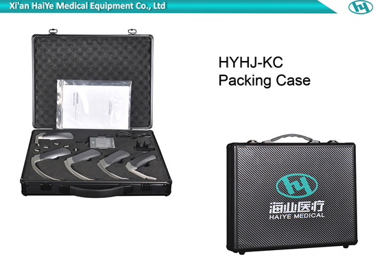 Distal Lens Portable Stainless Steel Laryngoscope Intubation Video ISO13485 FDA
